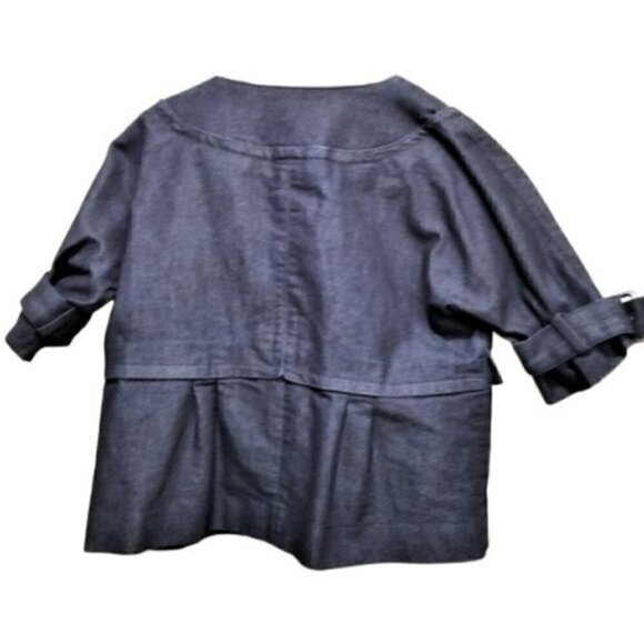 Kenneth Cole Dark Denim Blazer - Picture 2 of 5